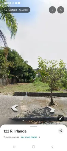 Terreno 180m² excelente topografia (Jardim Colônia).