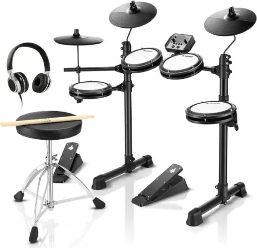 DONNER BATERIA ELET DED80 + BANCO/FONE/BAQ