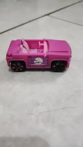 Mini Carrinho da Polly Pocket Mattel Antigo
