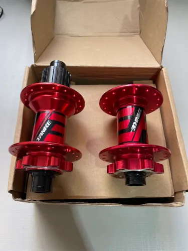 Par de cubos TANKE 32 furos medida100x15/ 142x12mm - shimano microspline