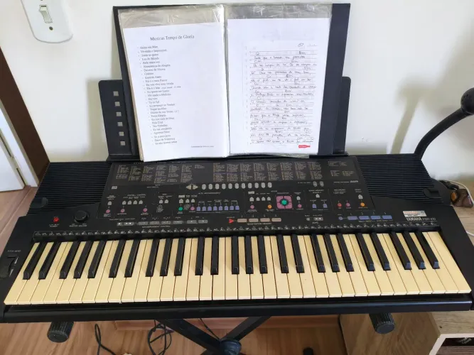 Teclado Yamaha PSR-410 + Suporte | Funcionando Perfeito