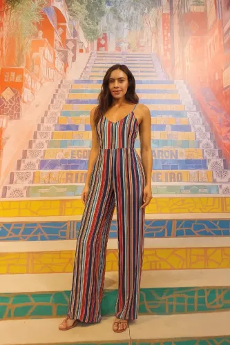 Macacão longo feminino tamanho 38