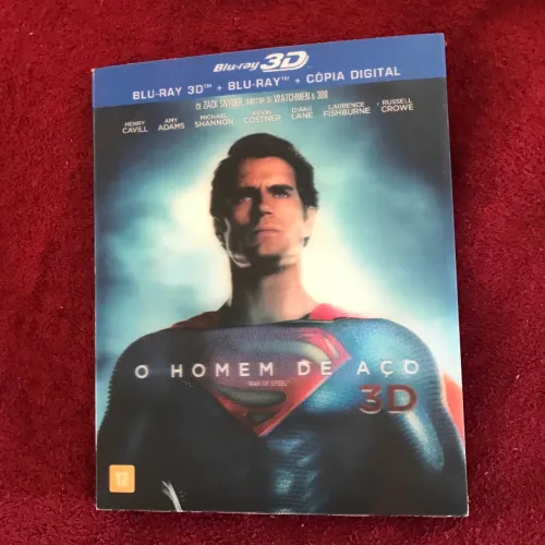 O Homem de Aço 3D - Blu-Ray