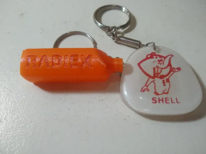  SHELL + Radiex lote chaveiros amtigo
