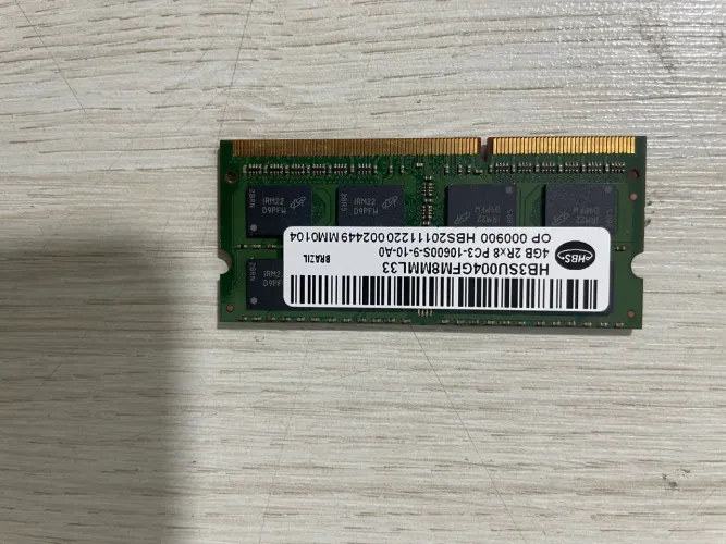 Memória notebook DDR3