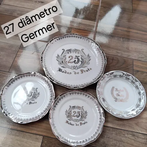 Pratos de sobremesa 
