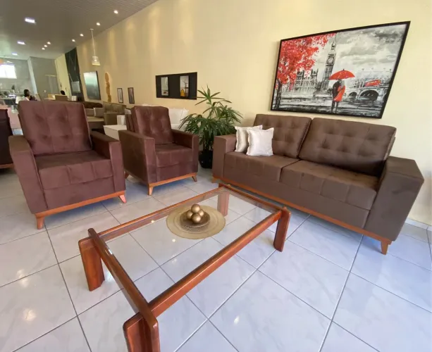 Sofá+ 2 poltronas - Promoção SHD