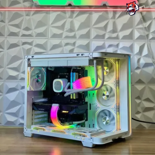 Pc Gamer Mais lindo da olx ryzen 5 5600 + RX 9060 XT Loja Tiger