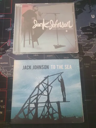 CDs Jack Johnson - Sleep Through The Static e To The Sea