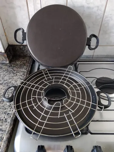 Panela Churrasqueira de fogão Grill