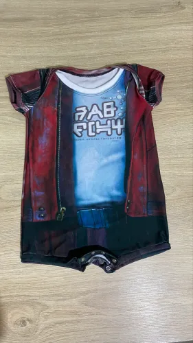 Body Guardião das galáxias - Veste até 1 ano.
