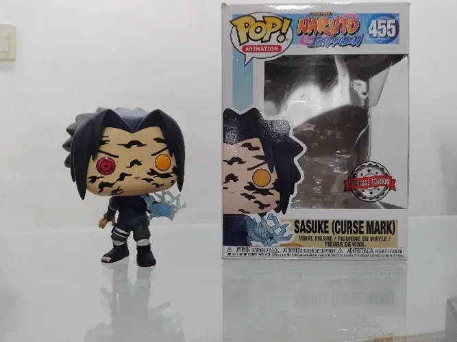 Sasuke (Curse Mark) Naruto - Special Edition Funko Pop Original Usado