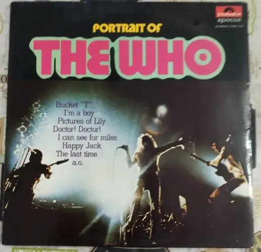 LP Vinil The Who - Portraits of the Who P1979 VG+ Edição Belga