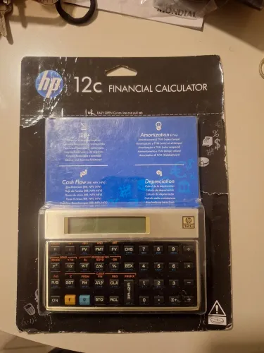 Calculadora Financeira HP 12c - Nova na Embalagem