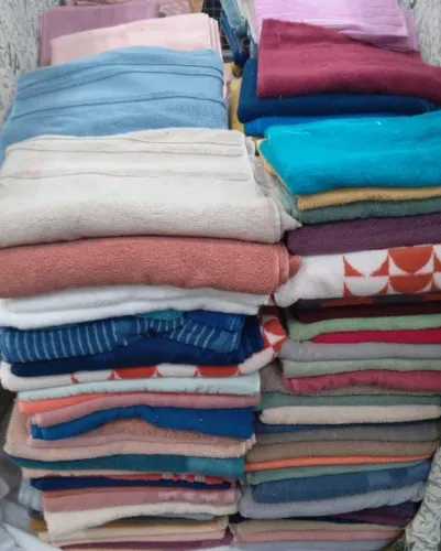 Saldo de toalhas de Banho e Rosto Colorida de segunda escolha