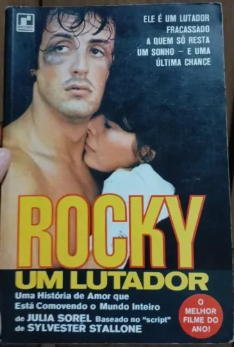 LIVRO FILME ROCKY UM LUTADOR SYLVESTER STALLONE
