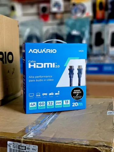 Cabo para Áudio e vídeo ( HDMI 20 METROS)