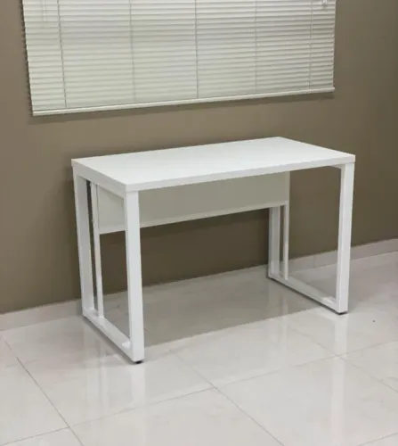 Mesa de Escritório Branca Moderna