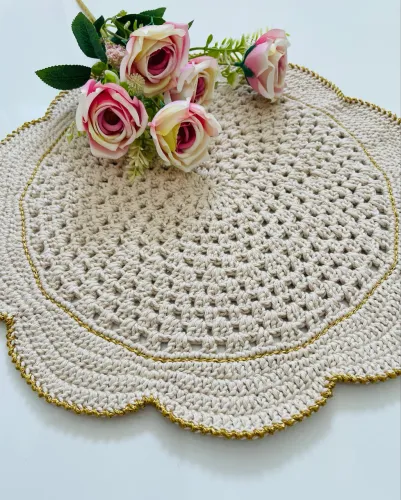 Souplast de crochê lovely luxo