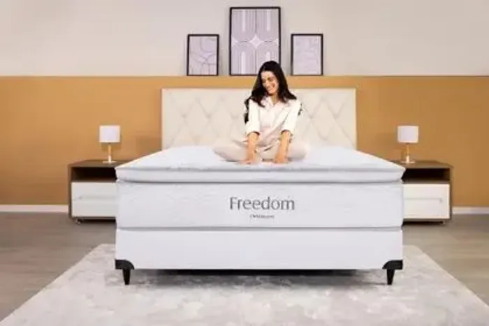 Colchão Ortobom Freedom Super King / Receba em 24h / pague na entrega