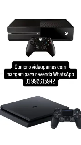 Compramos seu videogame com margem para revenda