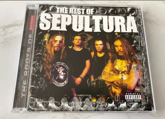 CD sepultura the best Iron maiden metallica slayer kreator sodom black sabbath LP vinil CD