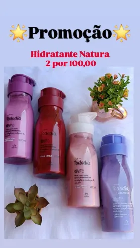 Promoção Hidratante Natura