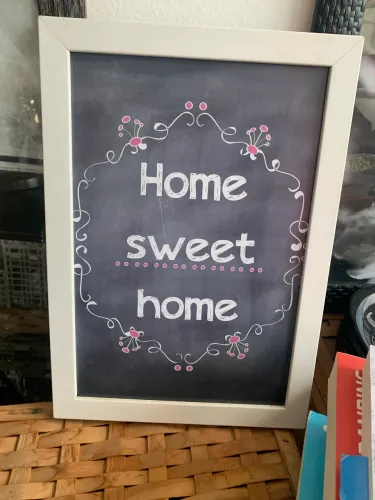 Quadro Decorativo -Home Sweet Home