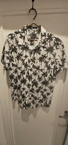 Camisa Havaiana Estampada Masculina