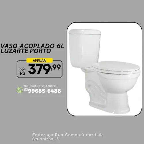 VASO ACOPLADO LUZARTE PORTO - 6L