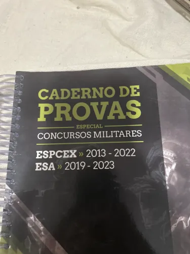 Caderno de Provas ESPCEx ESA. Apostila 