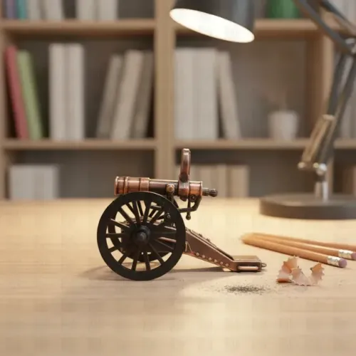 Apontador Caminhão De Guerra Forças Armadas Miniatura