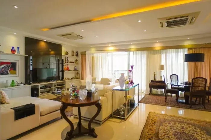 Apartamento de alto luxo na Barra da Tijuca: Riserva Uno, 4 suítes, 333m², vista livre e l