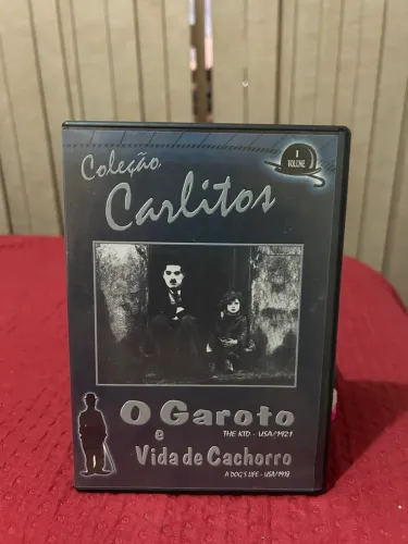 DVD Coleção Carlitos - O Garoto e Vida de Cachorro
