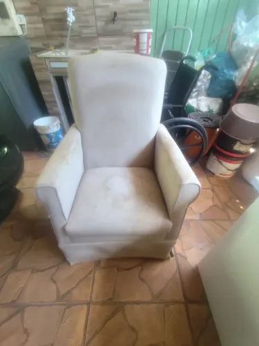 Poltrona de balanço confortável