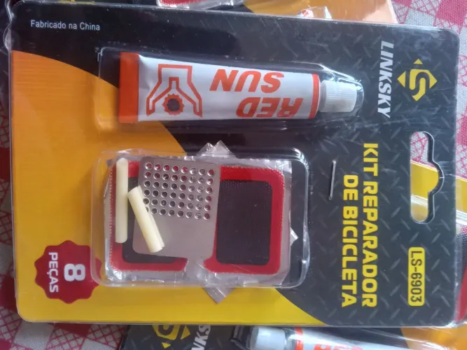 Kit remendo para bicicleta 