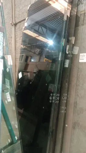Porta de vidro a pronta entrega 