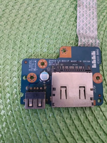 Placa USB card para Dell 14R, 5445, 5447, 5448, 5457 e 5557