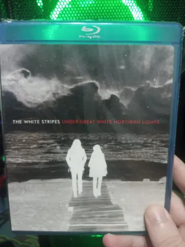 Blu Ray The White Stripes Under Great White Nothern Lights importado lacrado