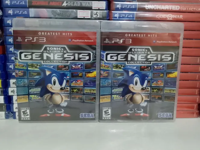 Sonic's Ultimate Genesis Collection(novo lacrado )PS3 - Greatest Hits