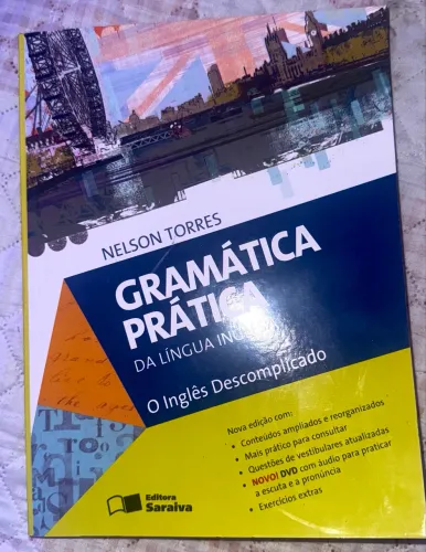 Livro Gramática Prática da Língua Inglesa - Nelson Torres
