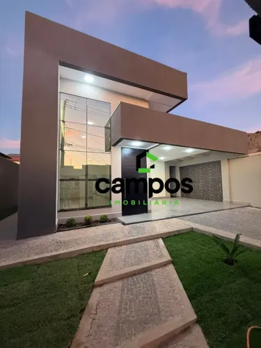 CAMPOS IMOBILIÁRIA VENDE CASA NOVA PRONTA DE ALTO PADRÃO NA ARSE 111 - 