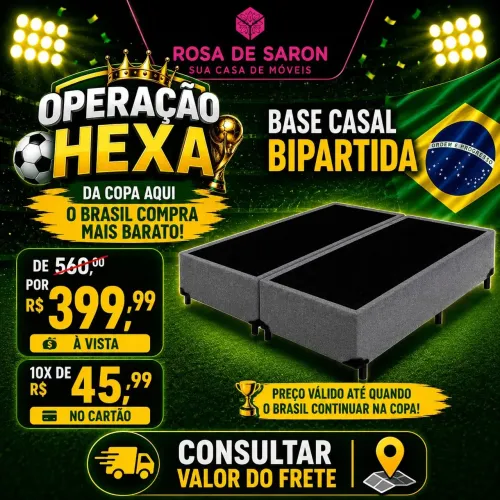 Base bipartida no carnê