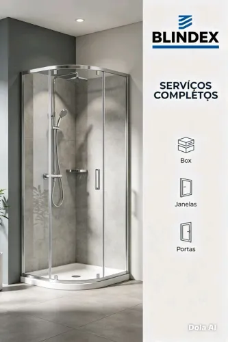 Instalação e serviço de Blindex