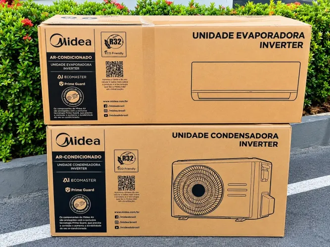SPLIT Springer midea 18 mil btus NOVO