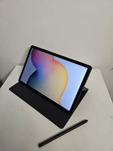 Tablet Samsung Galaxy Tab S6 Lite 64GB Com Capa Protetora