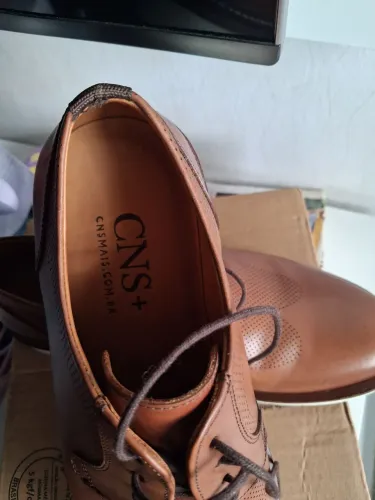 Sapato de luxo em totalmente em couro Marca CSN n° 38