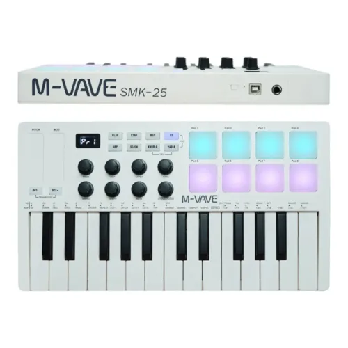 M-VAVE SMK-25 - Novo | Estado de Loja (Menos de 1 dia de uso) | Teclado MIDI Controlador