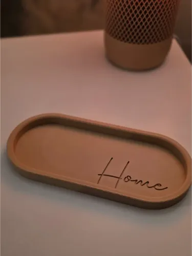 Bandeja decorativa Home - Porta Objetos