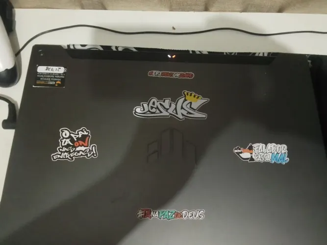 Notebook da Asus placa de vídeo 3050 com 32 de memória ram